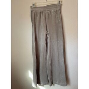 Lululemon Women's Size 0 Corduroy Wide Leg Lounge Pants Casual Comfy